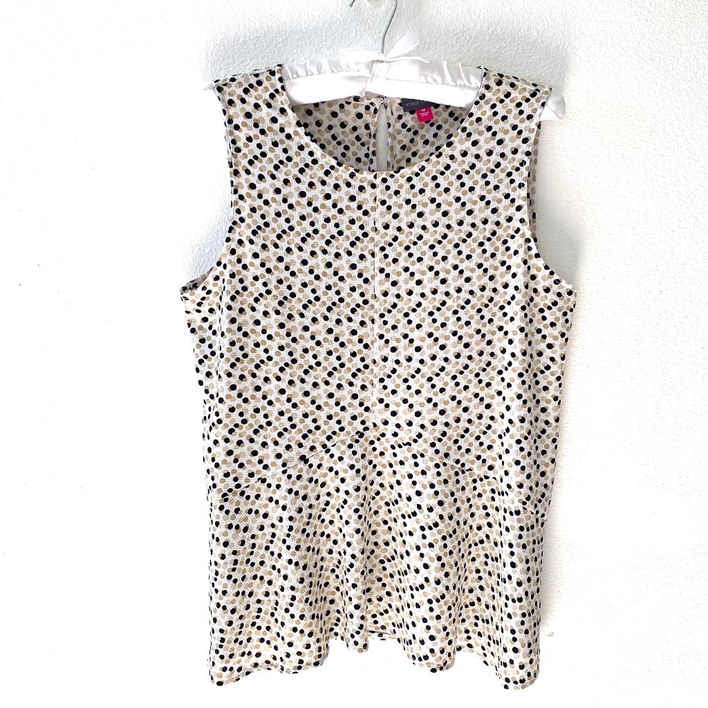 Vince Camuto, soft tank top, peplum, size Medium, NWOT
